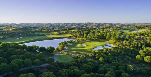 Monte Rei Golf Resort course in the East Algarve, a Jack Nicklaus Signature course for luxury golf holidays