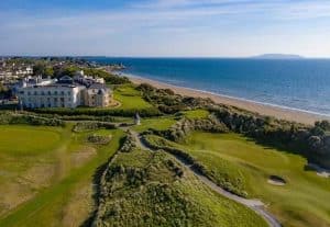 Aerial View Portmarnock Hotel