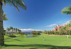 Ritz Carlton Abama Golf Resort open green fairway