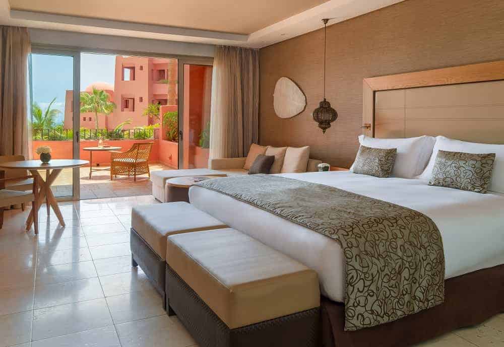 Typical bedroom Ritz Carlton Abama Tenerife