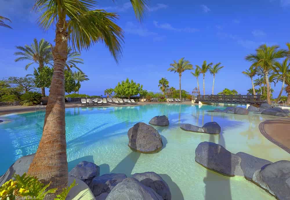 Ritz Carlton Abama Tenerife pool lagoon