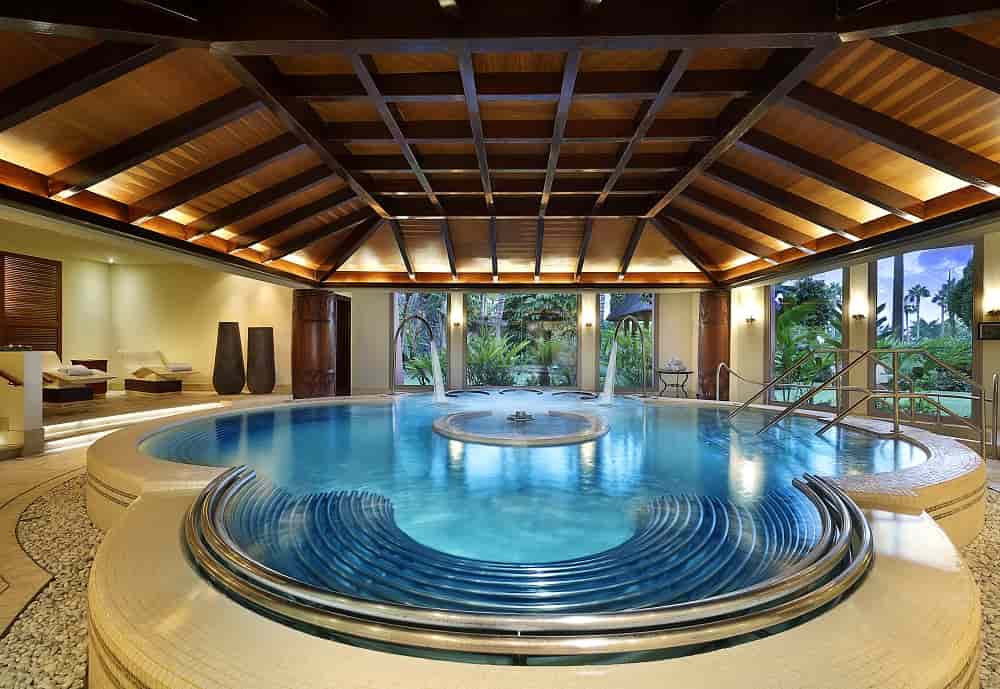 Ritz Carlton Abama Tenerife pool Spa